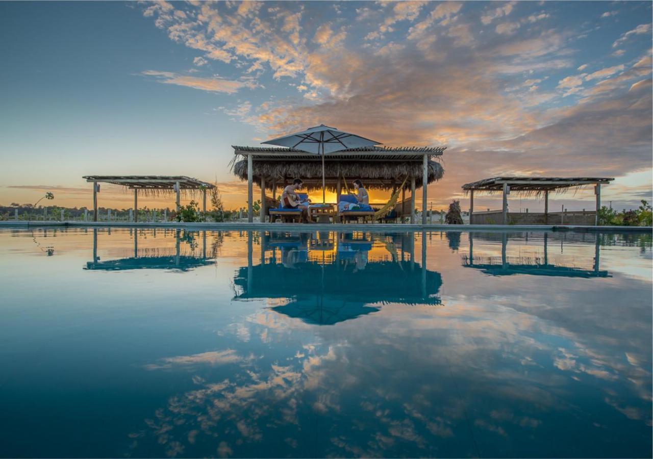 Jaguaribe Lodge E Kite Fortim Exterior foto